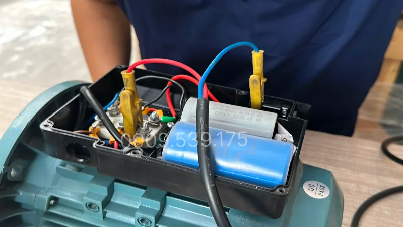 Hướng dẫn đấu dây cho động cơ điện 1 pha
