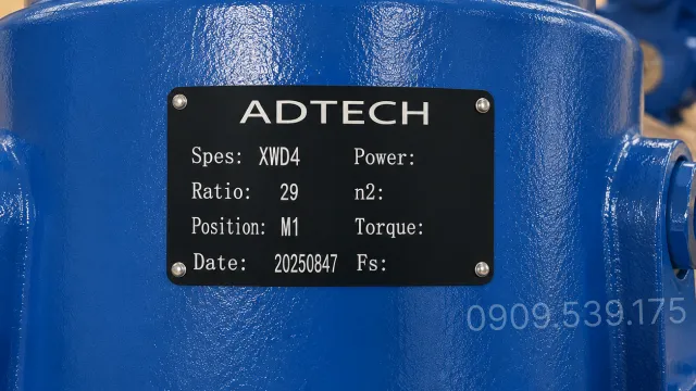 Tem của hộp giảm tốc cycloid 4kW 5.5Hp