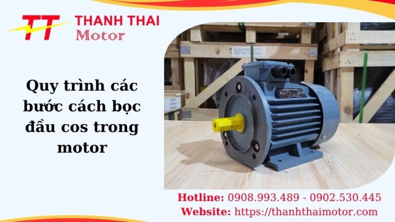 Thumb Cách bọc Đầu cos trong motor Đúng kỹ thuật cách điện chịu nhiệt