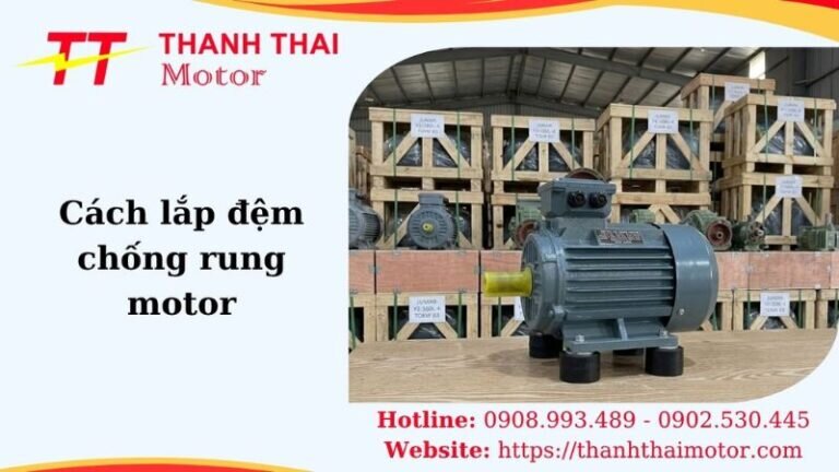Thumb cách lắp đệm chống rung motor