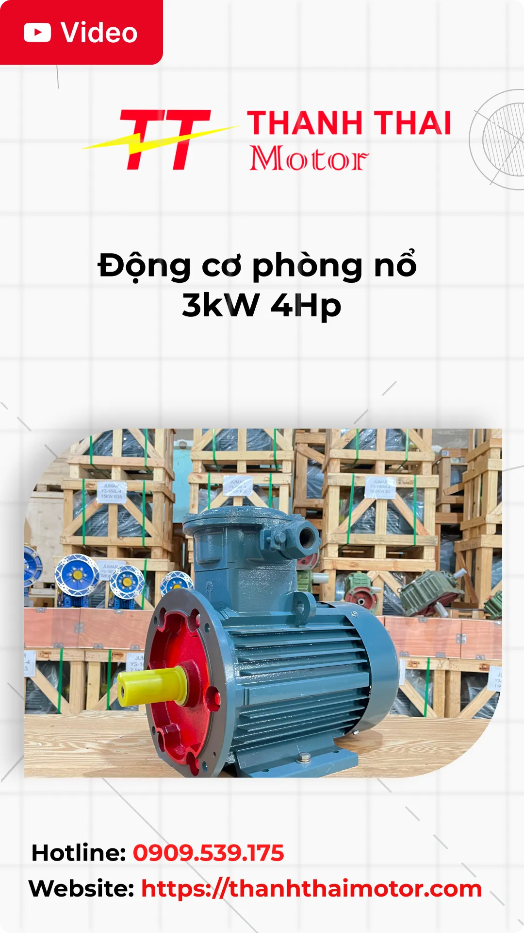 Thumb động cơ phòng nổ 3kW 4Hp
