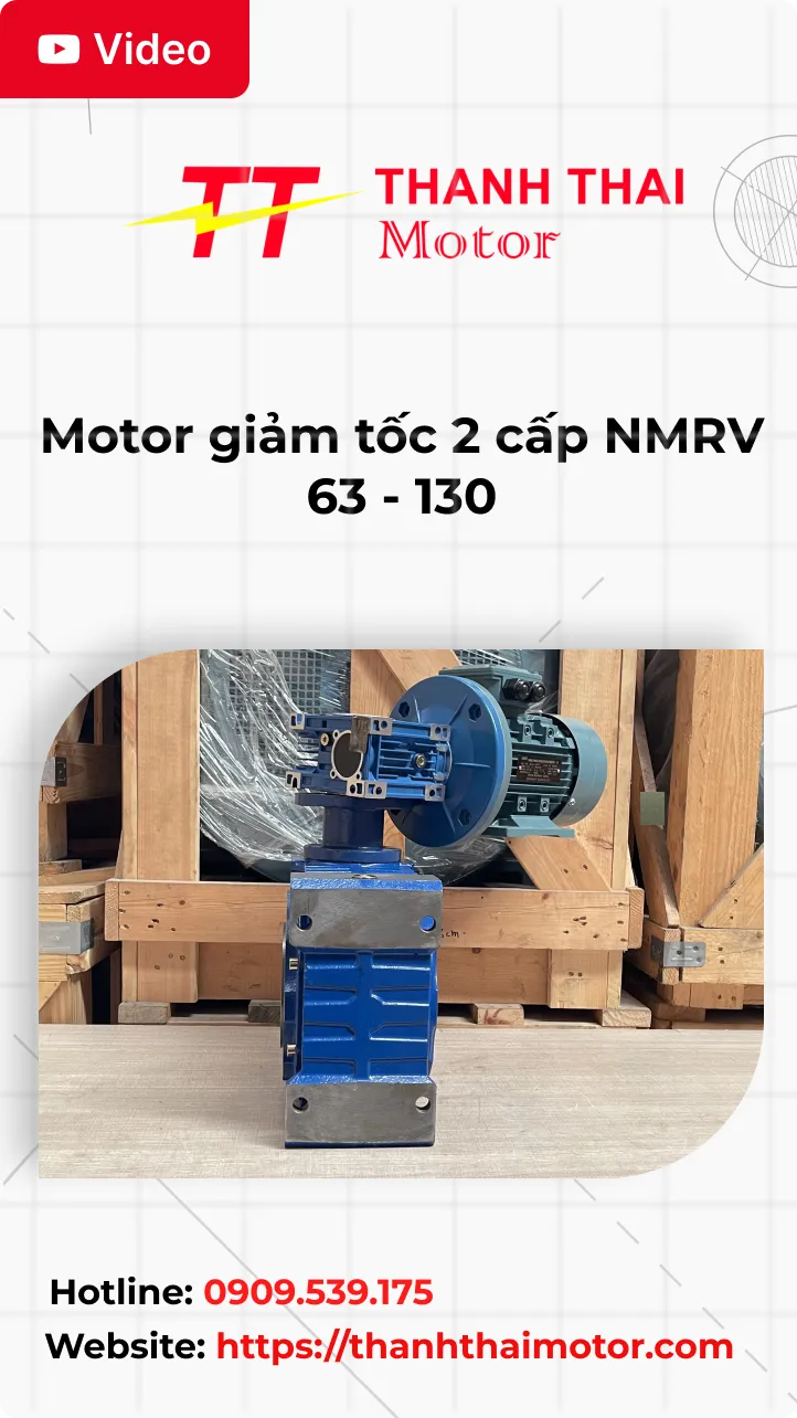thumb Motor giảm tốc 2 cấp NMRV 63 - 130
