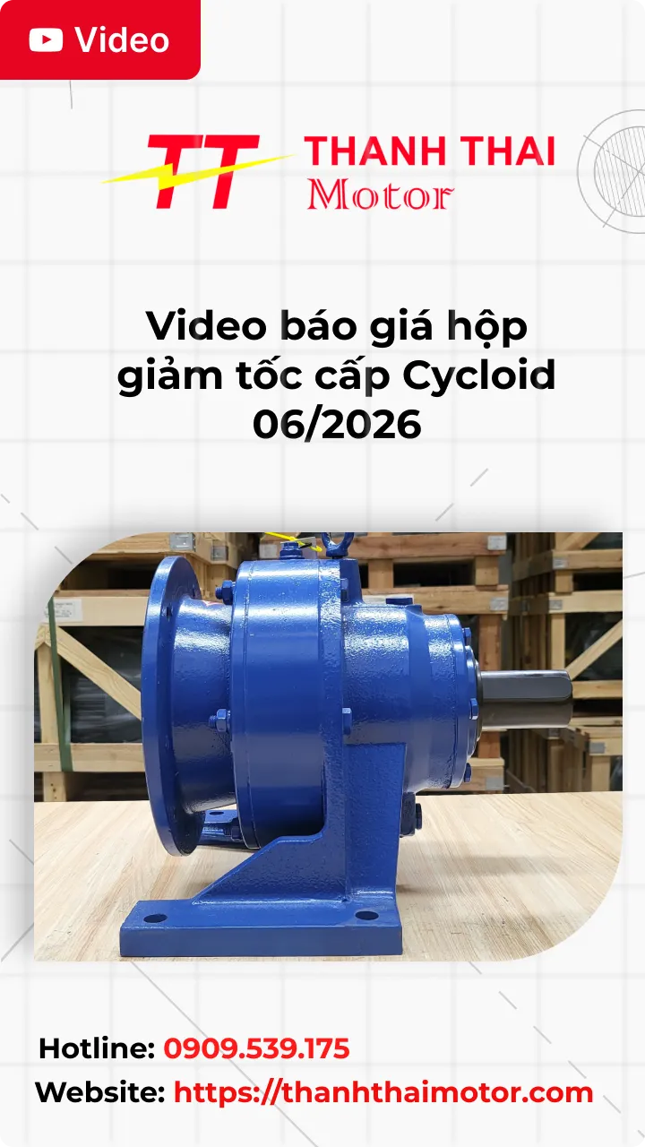 Thumb Video báo giá hộp giảm tốc Cycloid tháng 06/2026