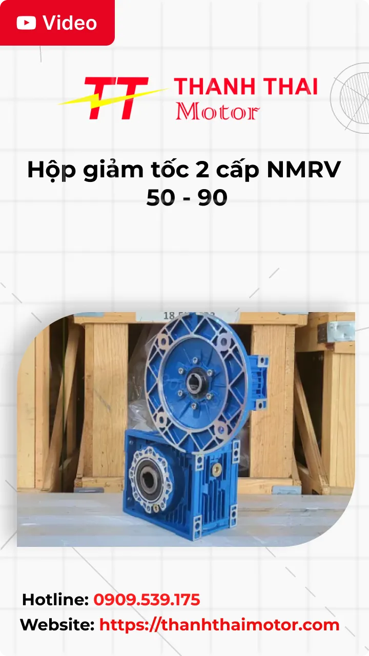 Thumb Video review hộp giảm tốc 2 cấp NMRV 50 - 90