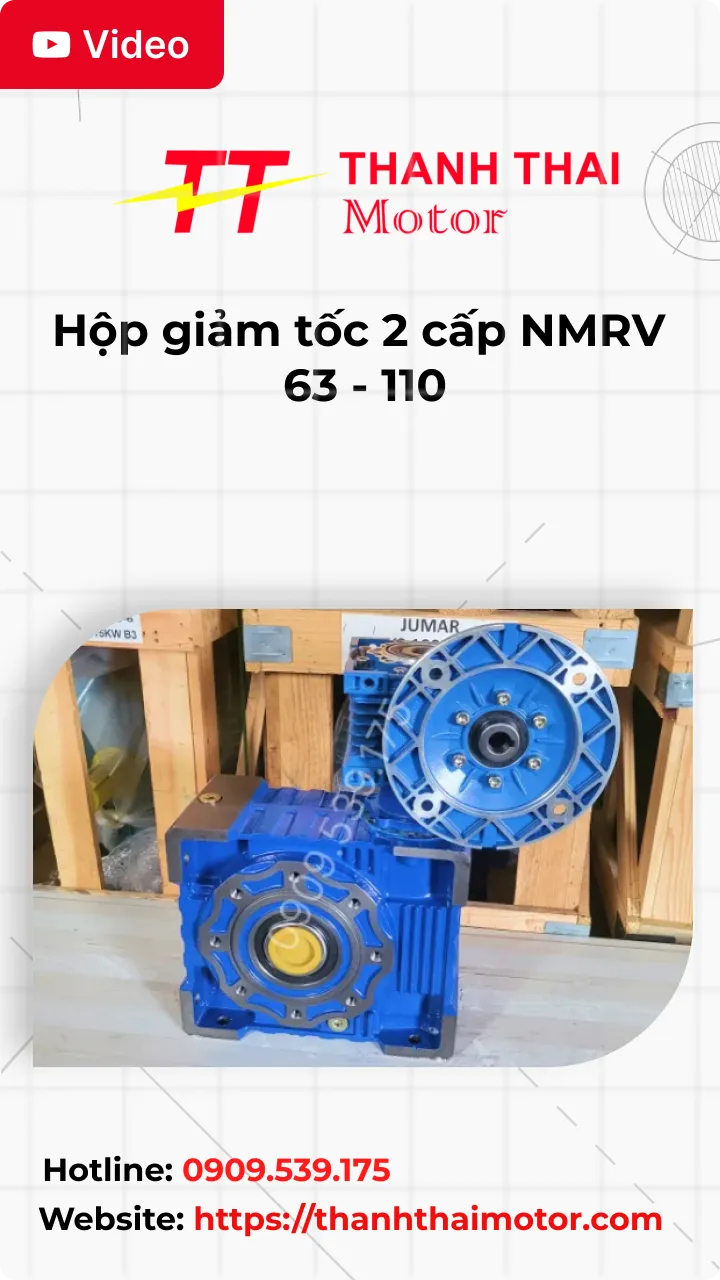 Thumb Video review hộp giảm tốc 2 cấp NMRV 63 - 110