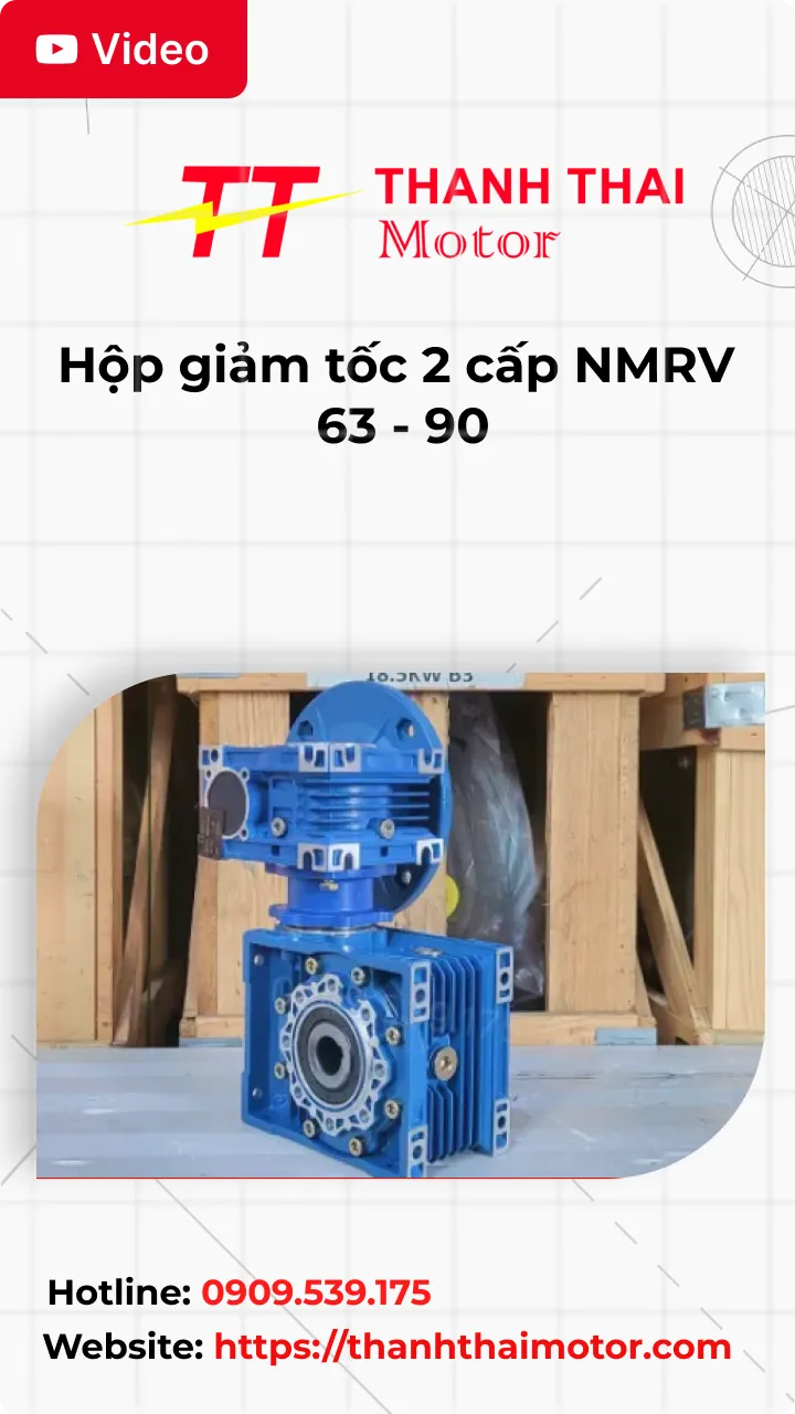 Thumb Video review hộp giảm tốc 2 cấp NMRV 63 - 90