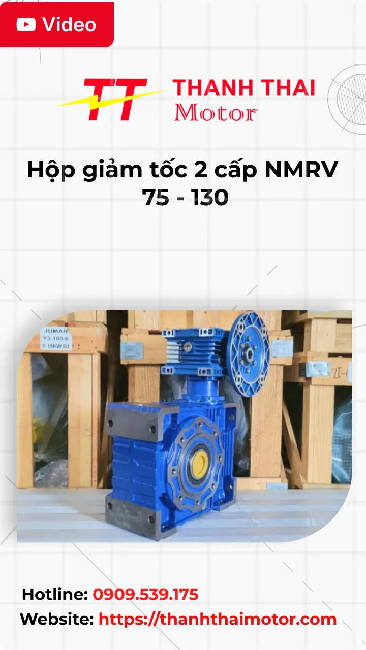 Thumb Video review hộp giảm tốc 2 cấp NMRV 75 - 130a