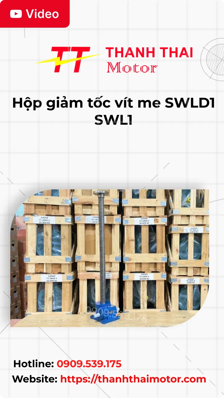 Thumb Video review hộp giảm tốc vít me SWLD1 SWL1