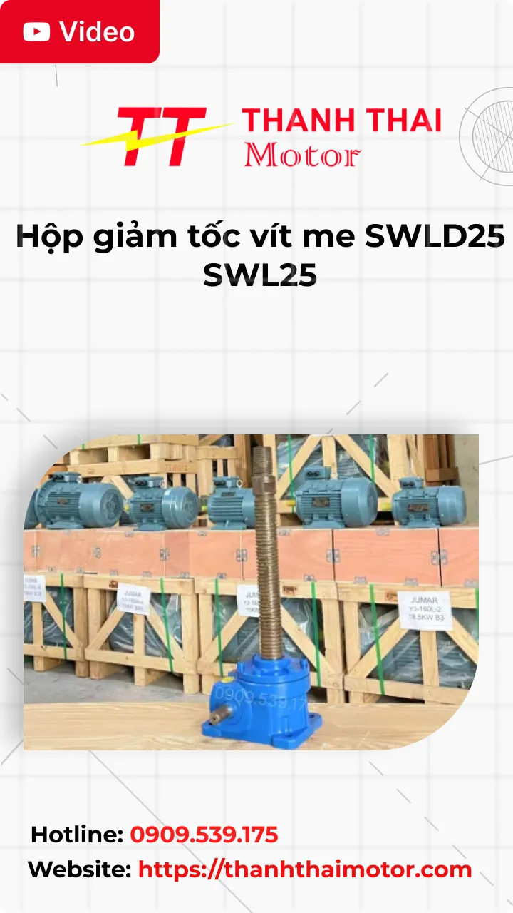 Thumb Video review hộp giảm tốc vít me SWLD25 SWL25