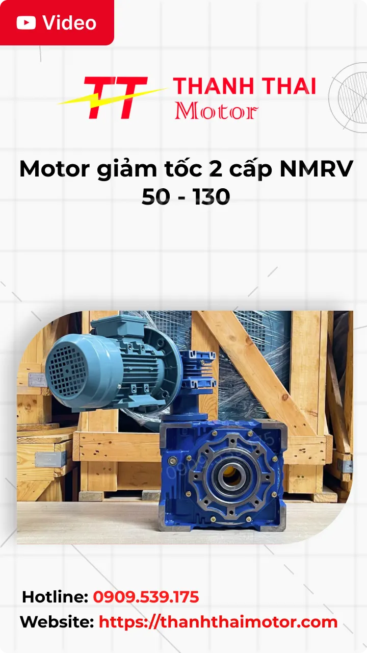 Thumb Video review motor giảm tốc 2 cấp NMRV 50 - 130