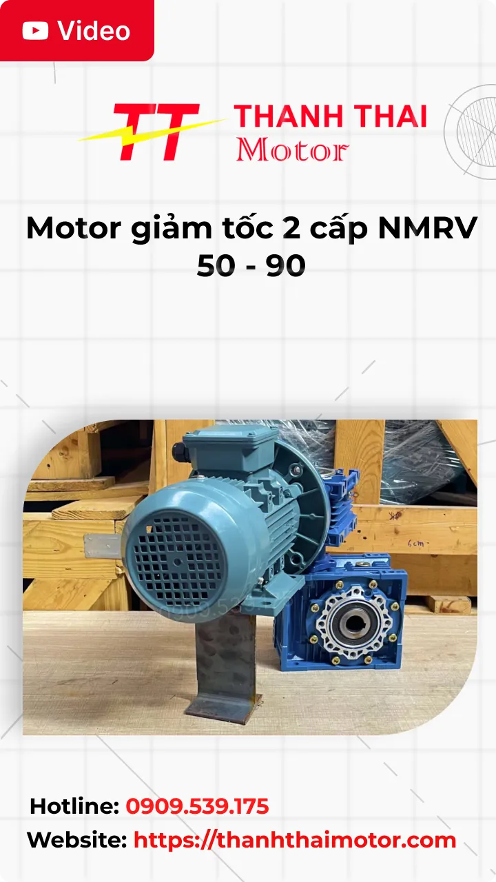 Thumb Video review motor giảm tốc 2 cấp NMRV 50 - 90