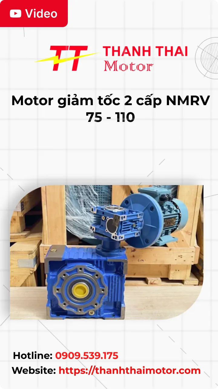 Thumb Video review motor giảm tốc 2 cấp NMRV 75 - 110