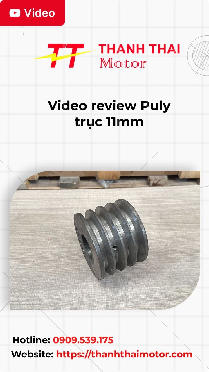 thumb video review Puly trục 11mm