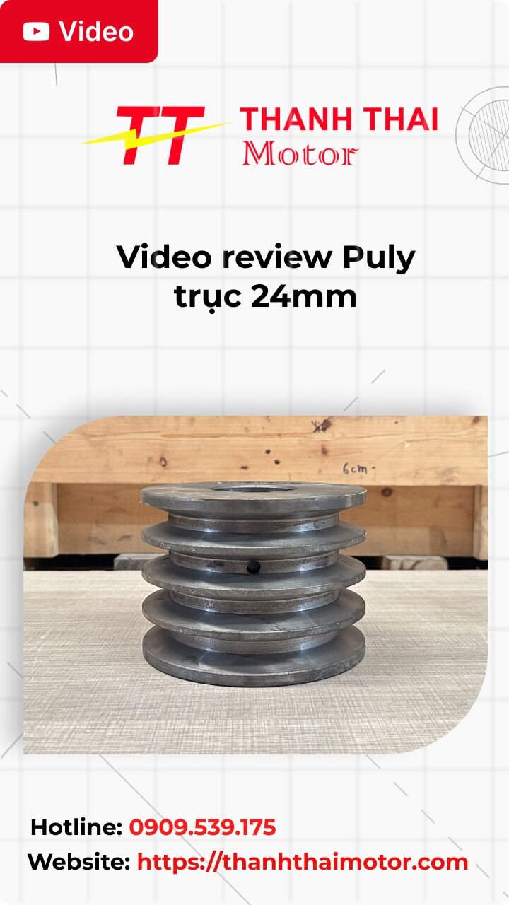 Thumb video review Puly trục 24mm