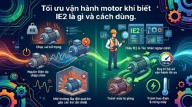 Tối ưu vận hành motor khi biết IE2 là gì và cách dùng.