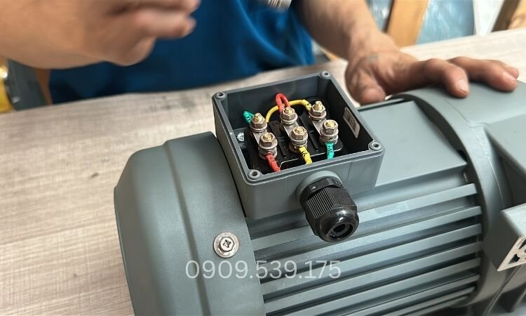 Cách đấu mạch tam giác cho motor 3 pha