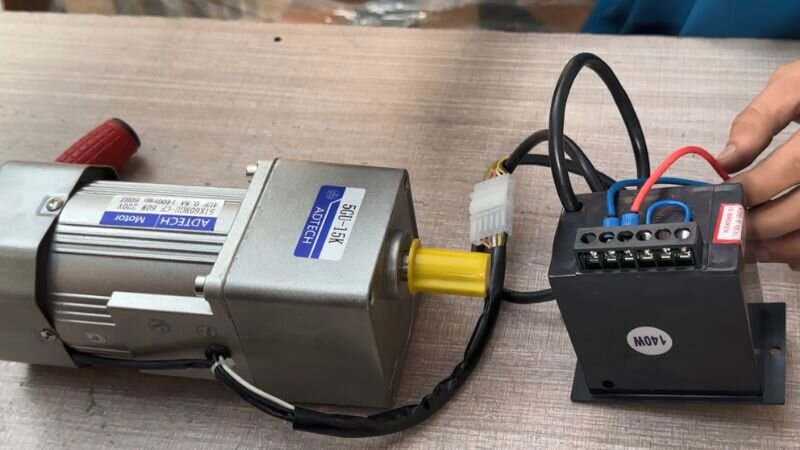 Simple no-load amperage measurement for mini gear motors