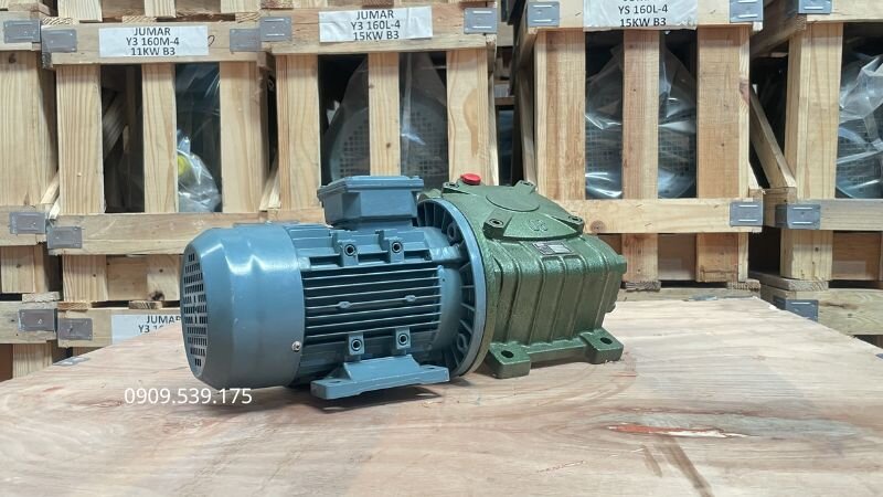 Cách lắp hộp giảm tốc WPDX với động cơ điện