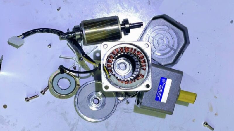 Cấu tạo bên trong của động cơ giảm tốc mini