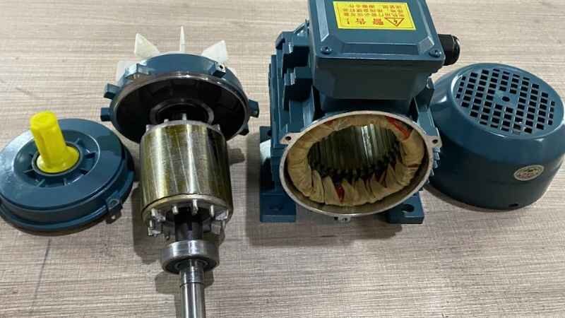 Cấu tạo động cơ điện Class F.