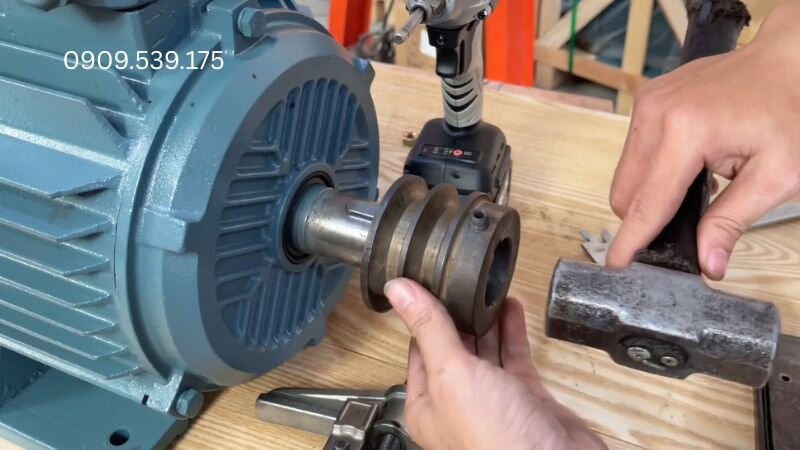 Lỗi tính sai tỷ số truyền puly máy nén khí