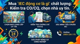 Mua `IEC động cơ là gì` chất lượng: Kiểm tra CO/CQ, chọn nhà uy tín.
