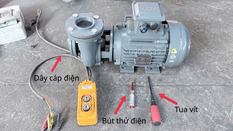 Thiết bị cần thiết khi đấu nối điện 3 pha motor bơm nước