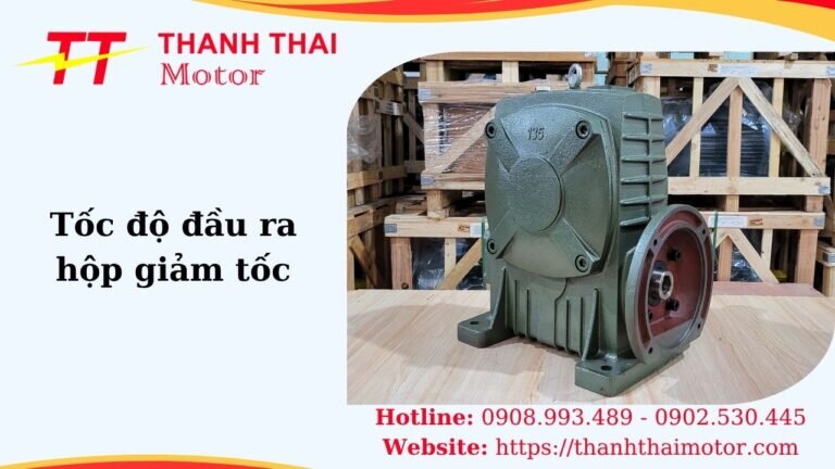 Thumb cách tính tốc độ đầu ra hộp giảm tốc