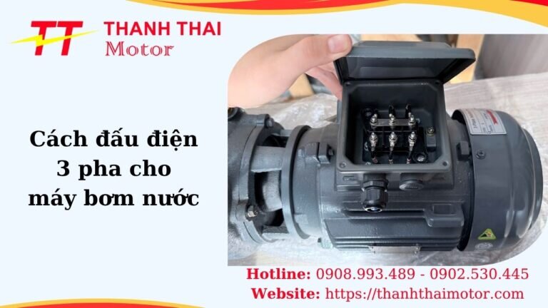 Thumb hướng dẫn cách đấu điện 3 pha cho máy bơm nước