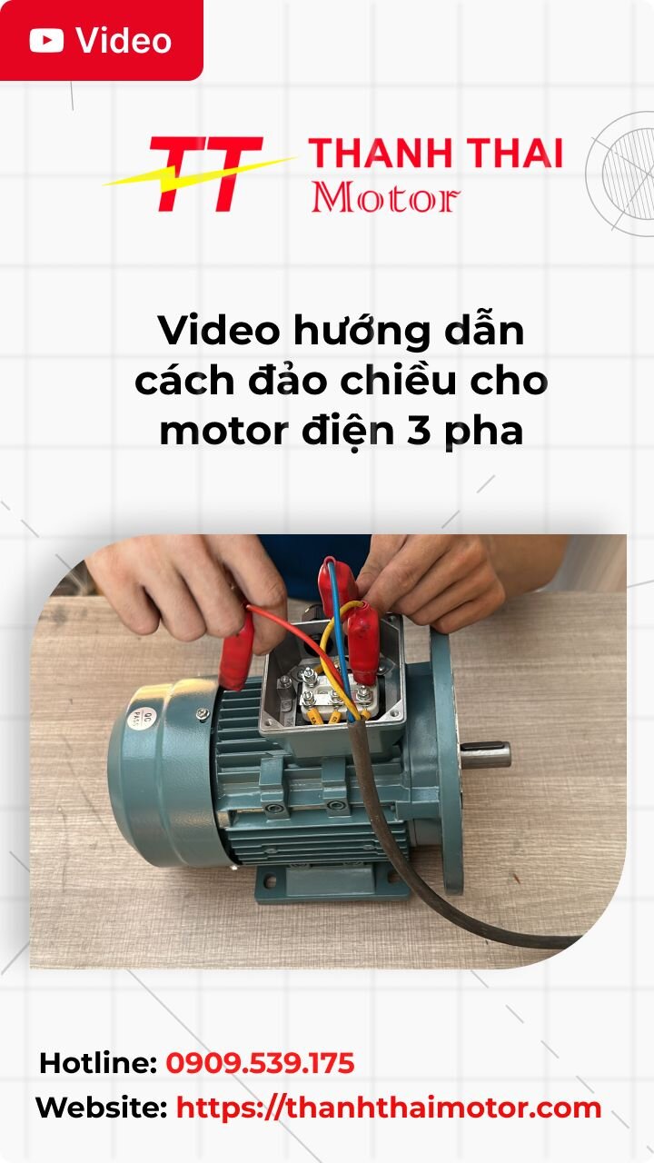 Thumb video hướng dẫn cách đảo chiều cho motor điện 3 pha