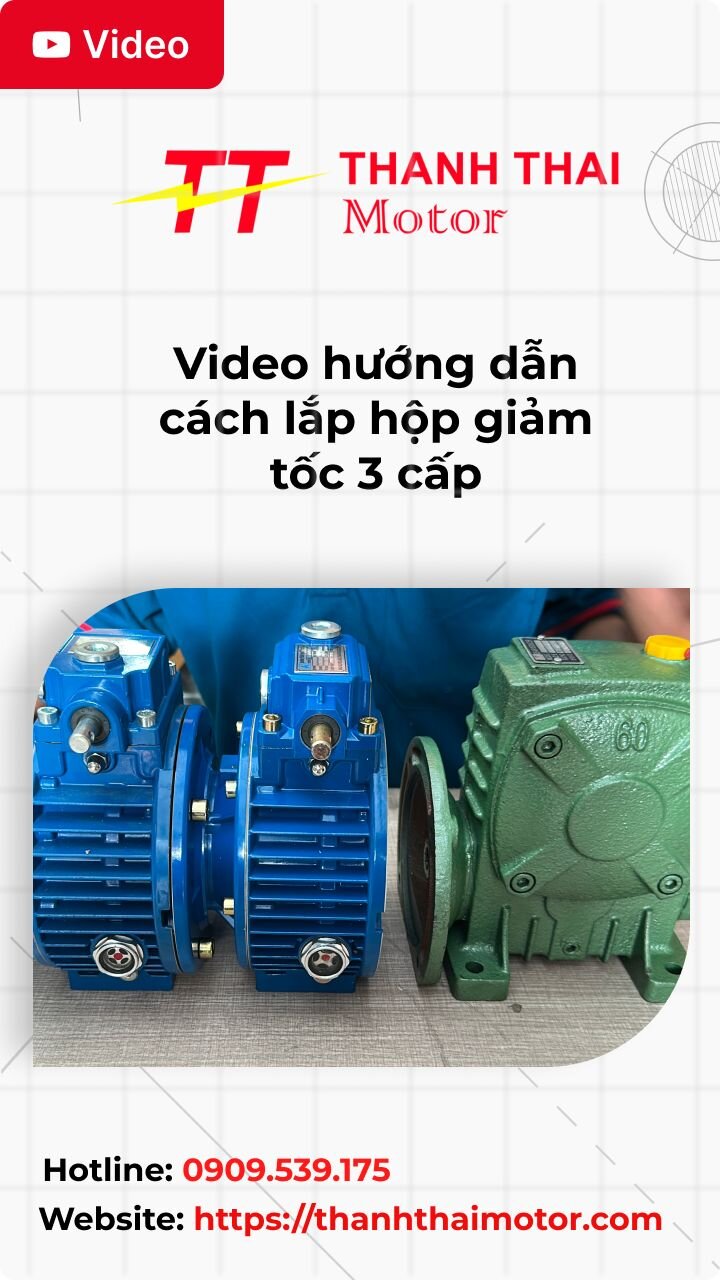 Thumb video hướng dẫn cách lắp hộp giảm tốc 3 cấp