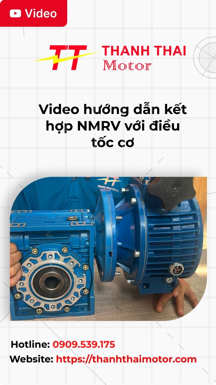 Thumb video hướng dẫn kết hợp NMRV với điều tốc cơ