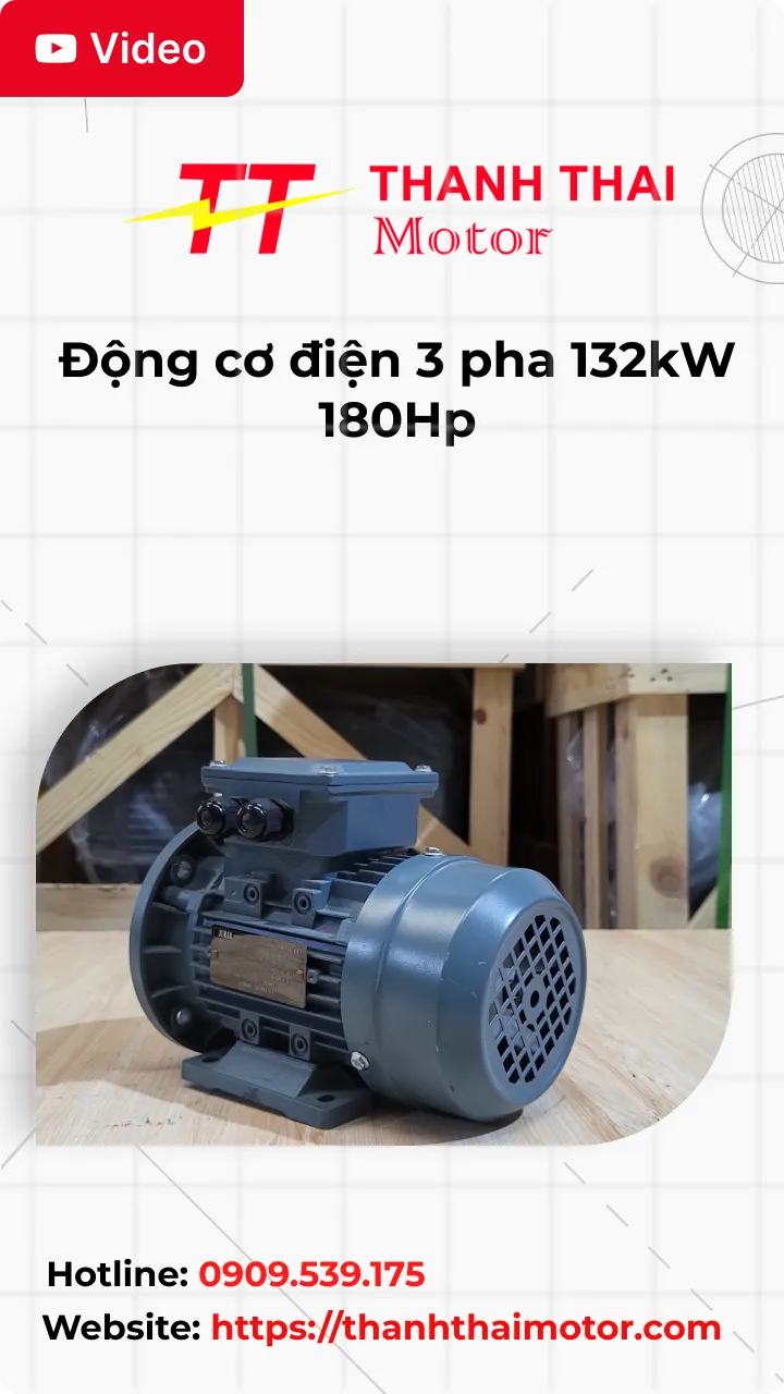 Thumb Video review động cơ điện 3 pha 132kW 180Hp