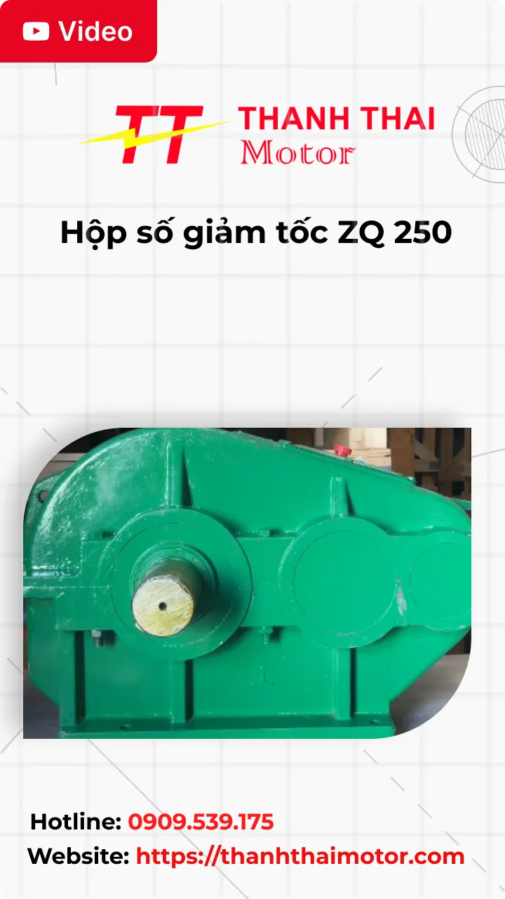 Thumb Video review hộp số giảm tốc ZQ 250