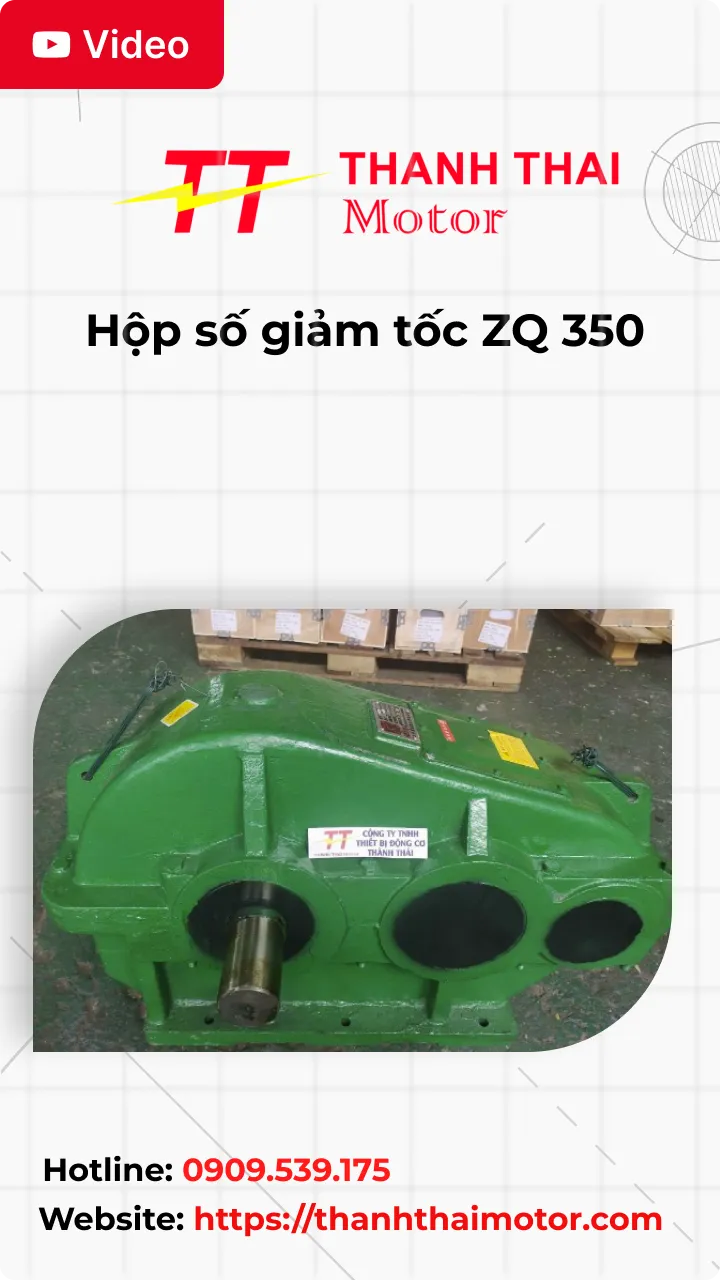 Thumb Video review hộp số giảm tốc ZQ 350