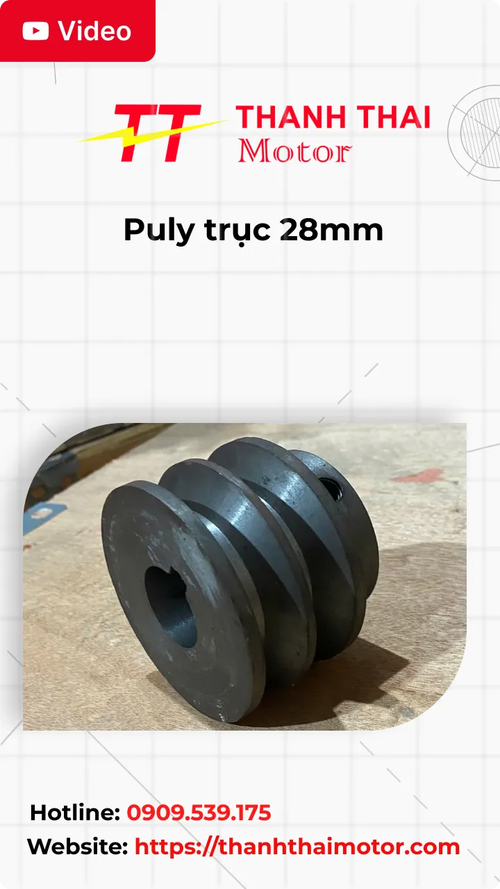 Thumb Video review puly trục 28mm