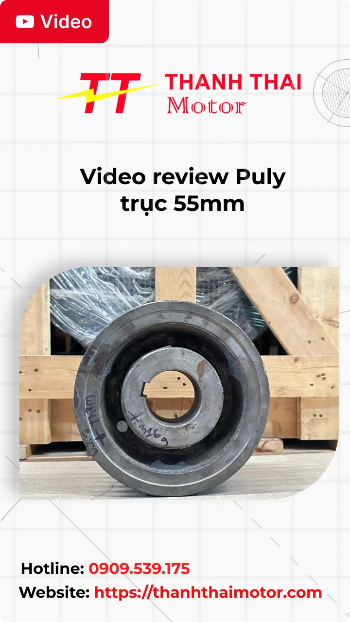 Thumb video review Puly trục 55mm