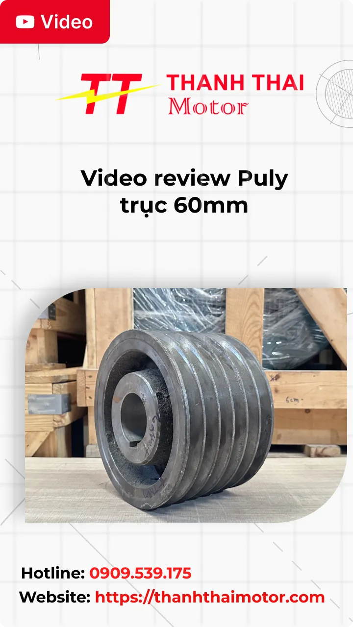 Thumb video review Puly trục 60mm