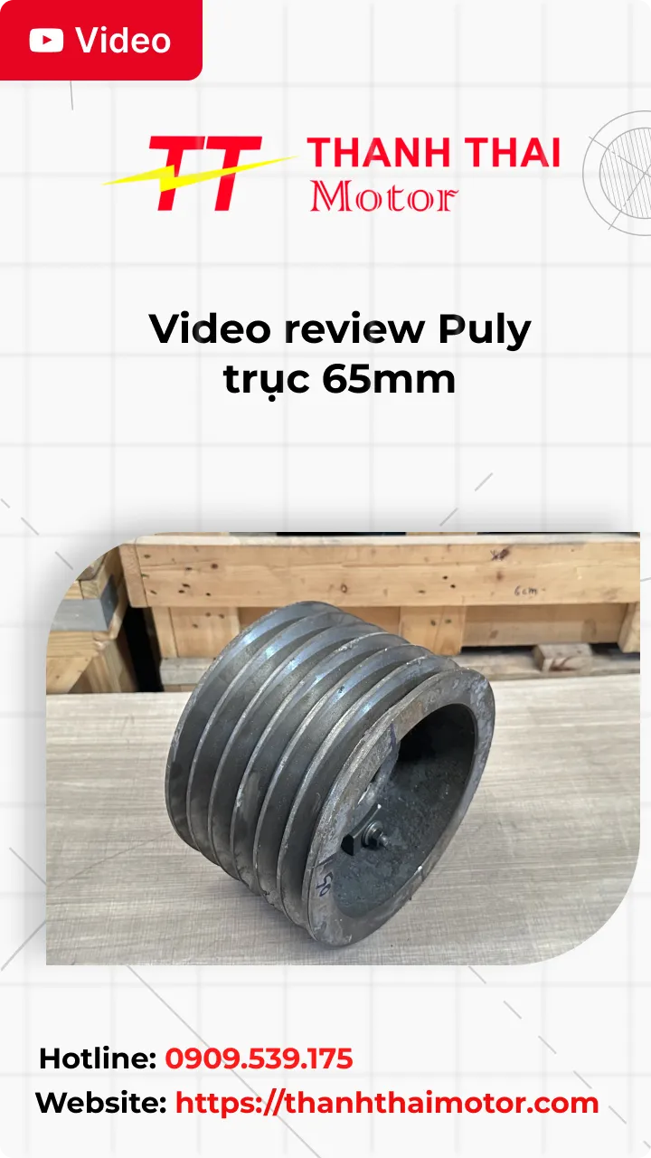 Thumb video review Puly trục 65mm