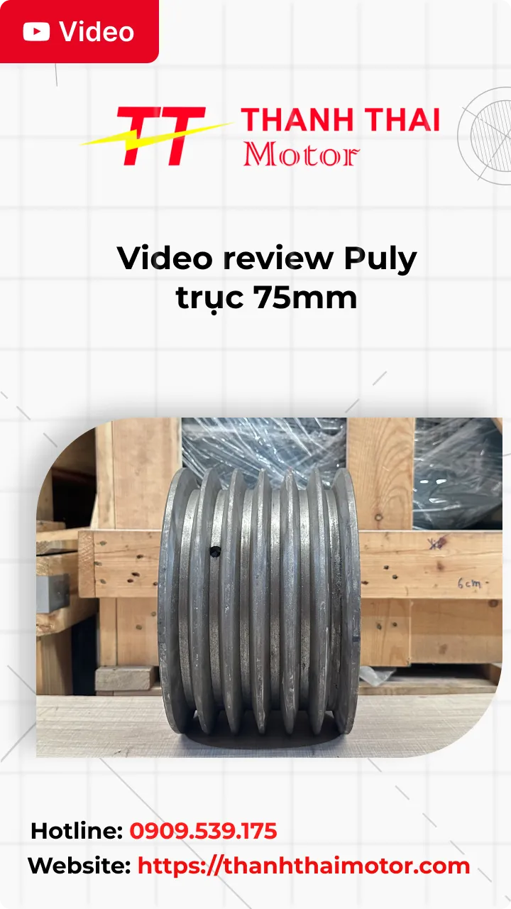 Thumb Video review Puly trục 75mm