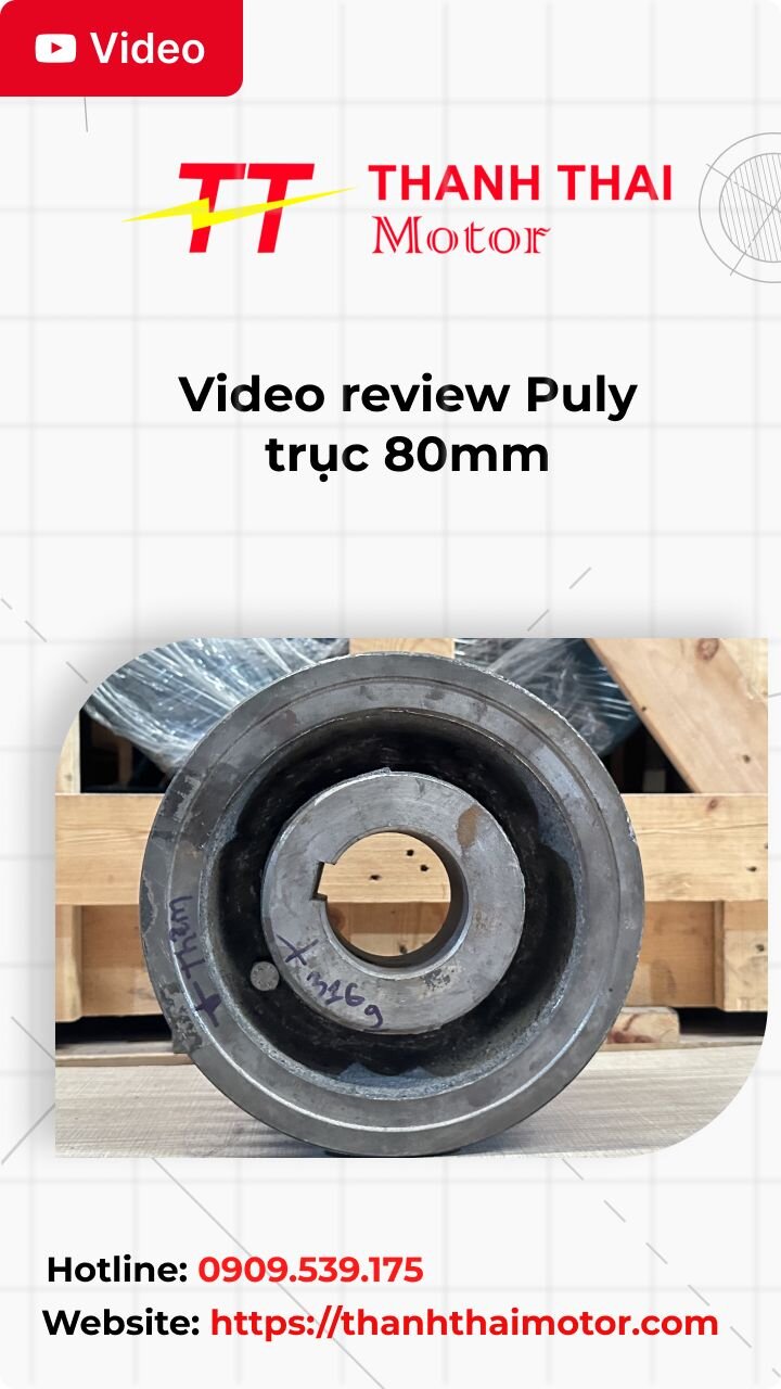 Thumb video review Puly trục 80mm