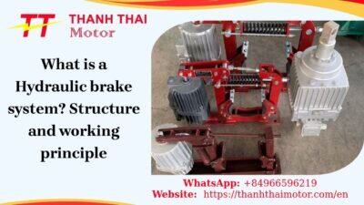 What is a Hydraulic brake system? Structure and working principle
