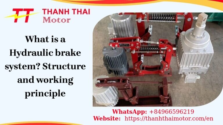 What is a Hydraulic brake system? Structure and working principle