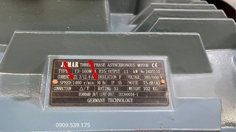 Tốc độ quay giúp xác định số cực và cấu tạo cuộn dây phù hợp cho động cơ