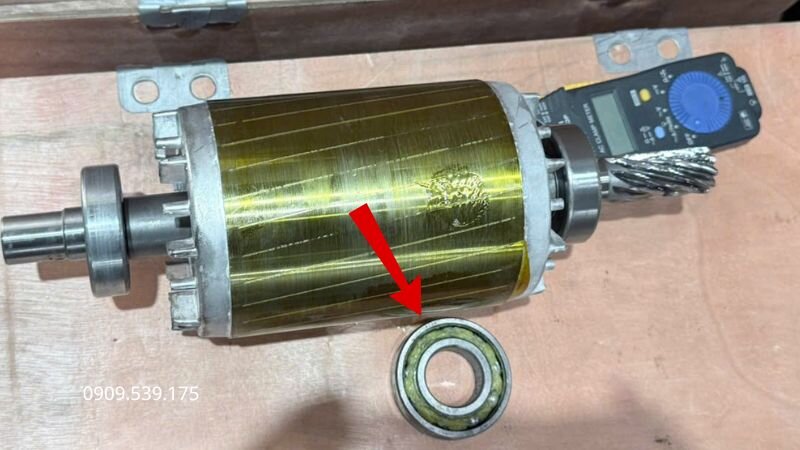 Thực hiện đúng cách sẽ giúp đánh giá chính xác tình trạng bạc đạn