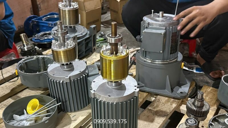 Thay thế vòng bi, bánh răng hoặc linh kiện hỏng để khôi phục khả năng truyền động