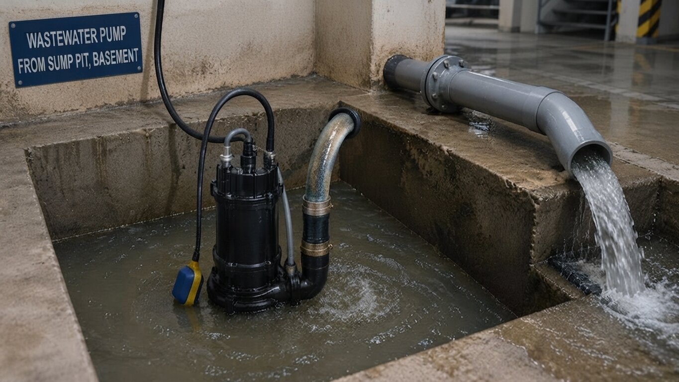 Applications of 1-Phase Submersible Pumps.