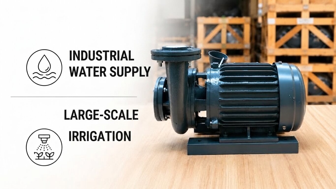 Applications of TECO water pumps over 3.7kW