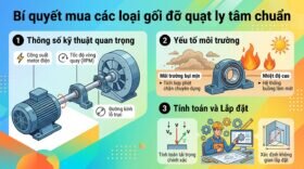 Bí quyết mua các loại gối đỡ quạt ly tâm chuẩn