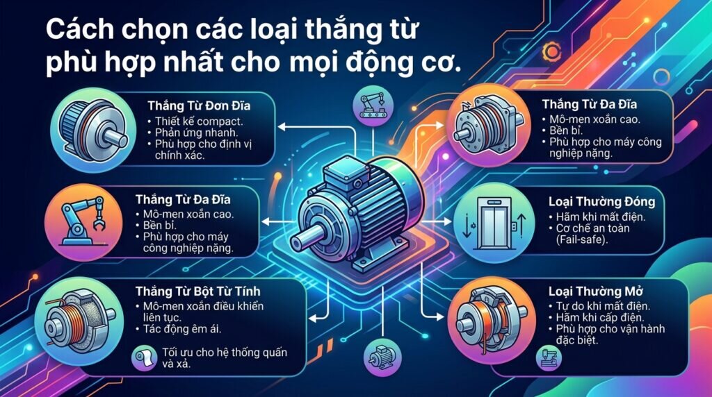 Cách chọn các loại thắng từ phù hợp nhất cho mọi động cơ.